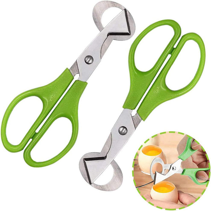 Stainless Steel Pigeon and Quail Egg Scissors Cracker Opener Tool