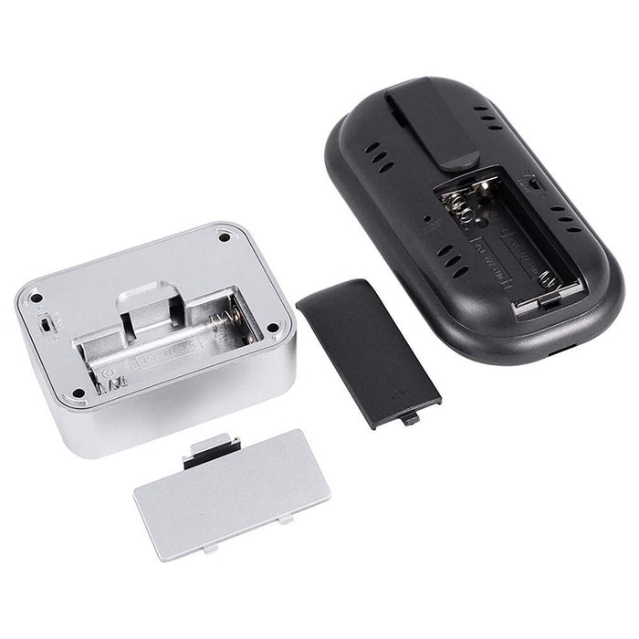 Wireless Remote Cooking Thermometer with Timer, Silver Grey