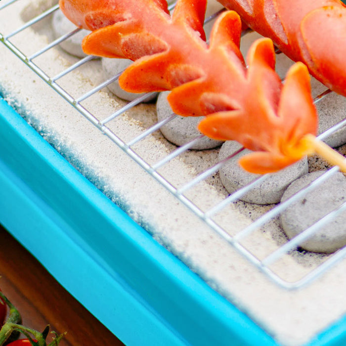 Large Disposable BBQ Grill With Stand For Outdoor Cooking