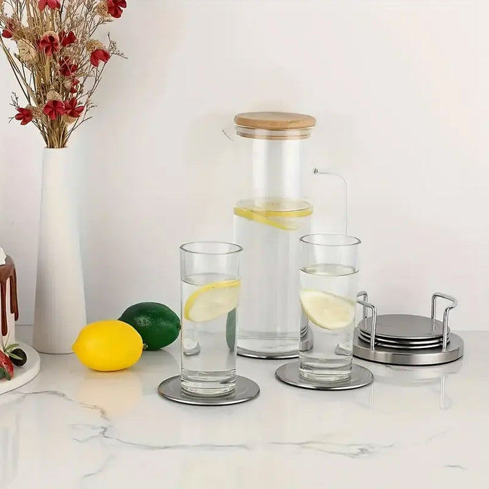 Stainless Steel Heat Insulating Round Table Cup Mat