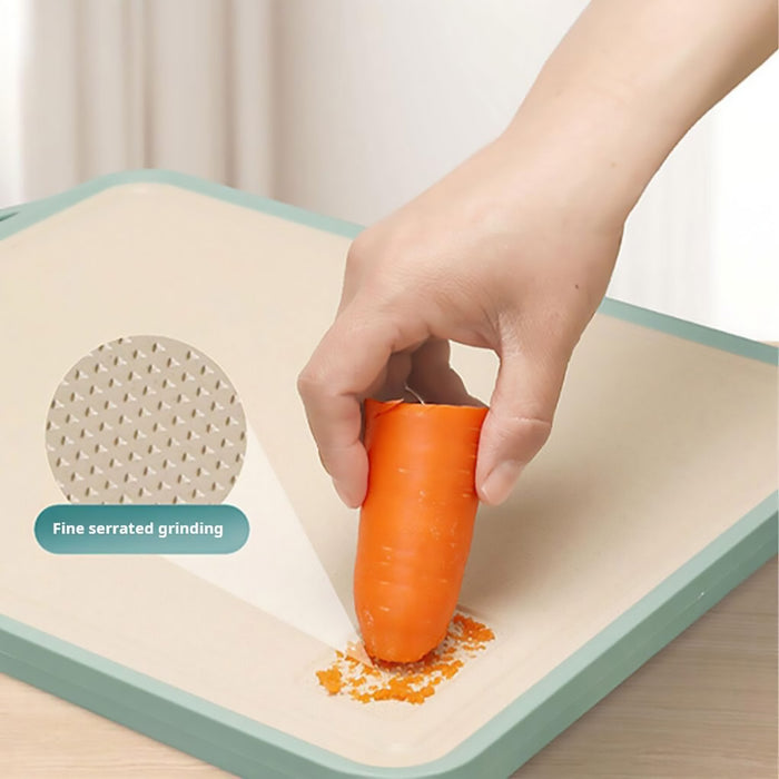 Double Sided Cutting Board Steel Wheat Fiber 39cm