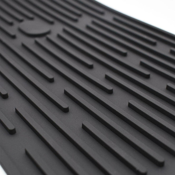 Silicone Drainage Mat Non-Slip Heat Resistant Kitchen Drying Pad 47x20cm