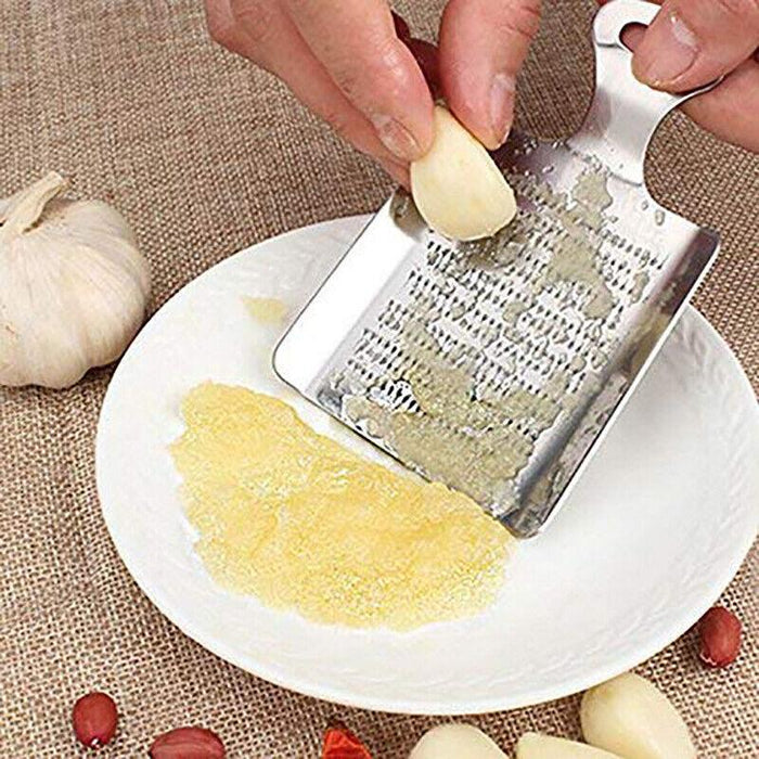 Stainless Steel Garlic Ginger Grater Fine Grinding Kitchen Tool
