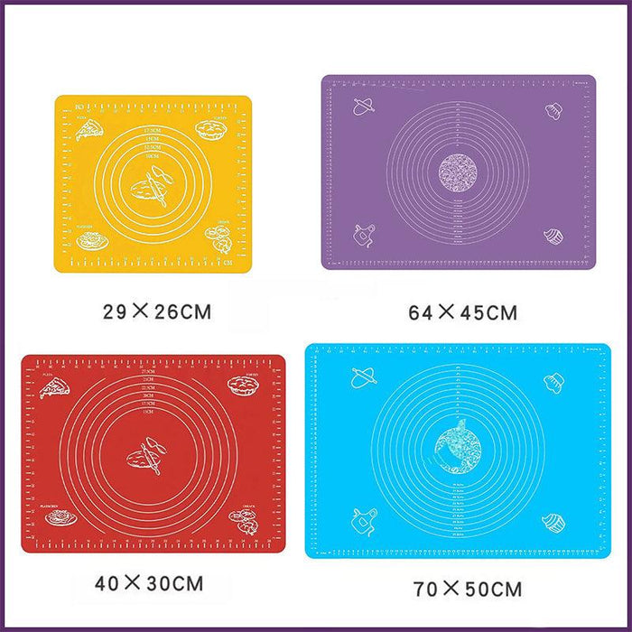 Silicone Rolling Mat Food Grade Non Stick with Measurement Scales