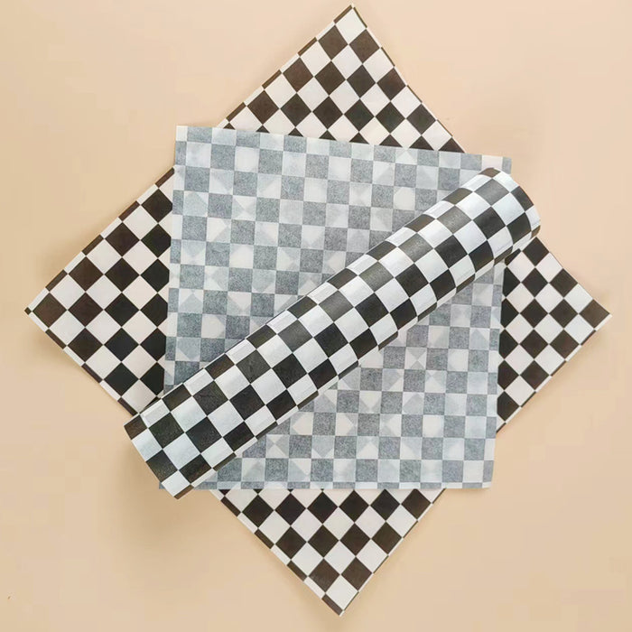 100 PCS Non-Stick Baking Greasy Paper Mat Oil-Resistant Liners Kitchen Supplies