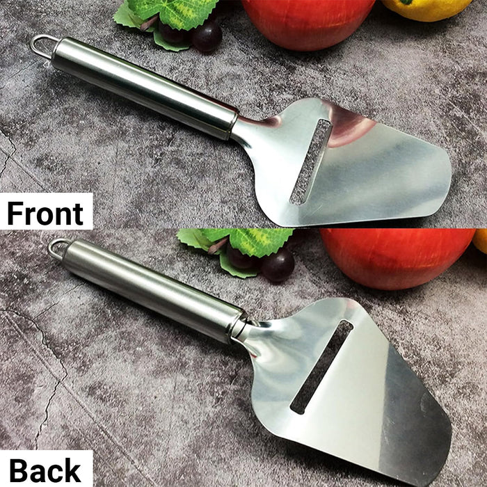 Stainless Steel Cheese Cutter with Rear Blade Non Slip 22cm