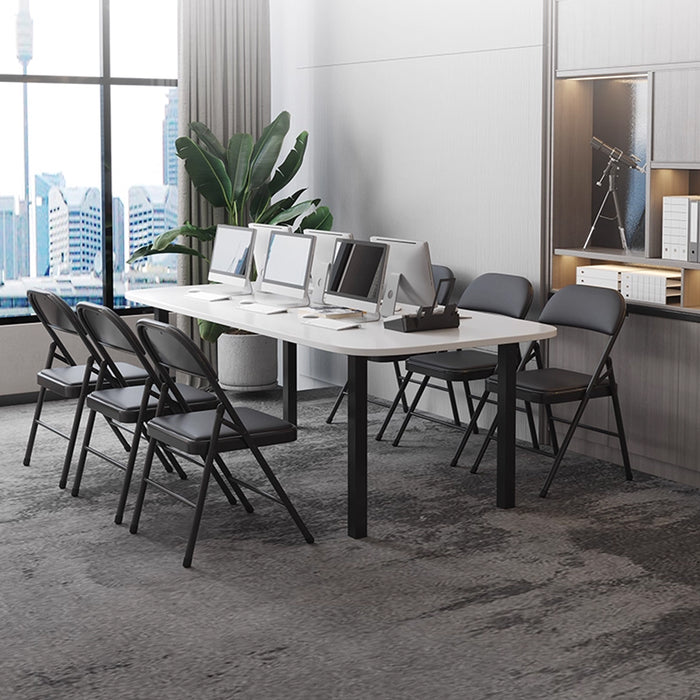 Black Folding Dining Chair, 2pcs