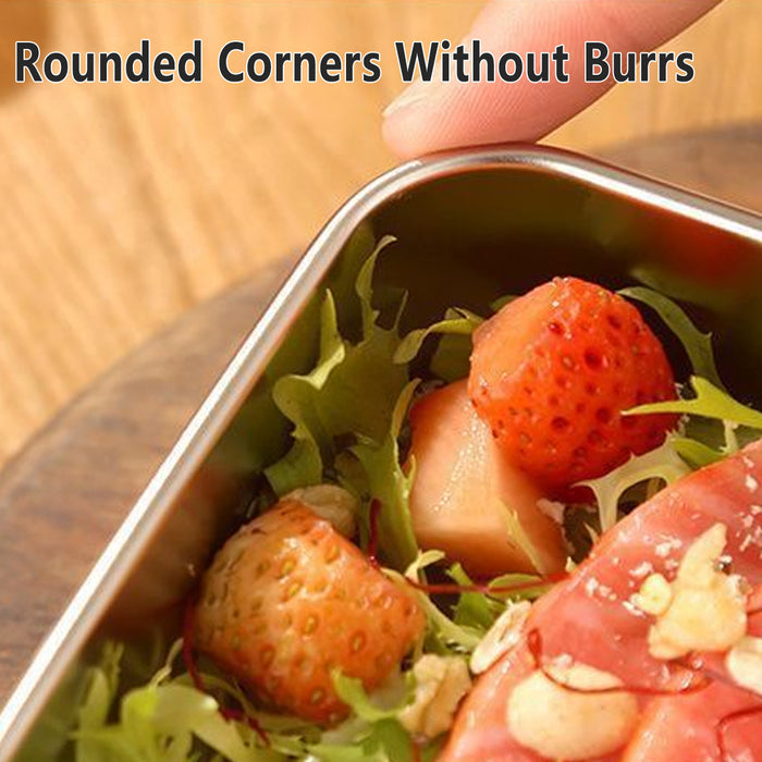 Stainless Steel Food Container Box Set of 6