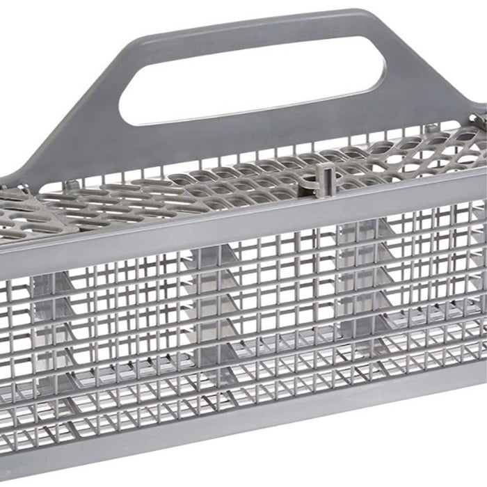 Universal Dishwasher Cutlery Basket with Handle Open Grid Drainage
