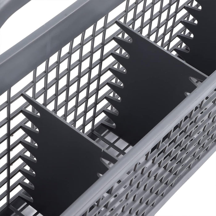 Universal Dishwasher Cutlery Basket with Handle Open Grid Drainage