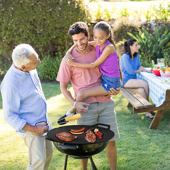 Korean Nonstick BBQ Grill Pan for Stovetop Barbecue Portable Hot Plate Outdoor