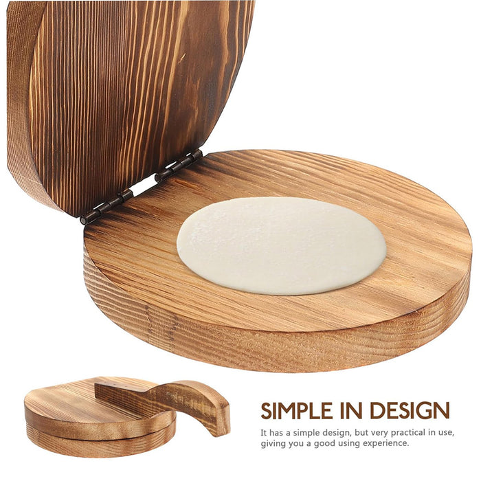 Wooden Dumpling Wrapper Maker Hand Press Dough Roller