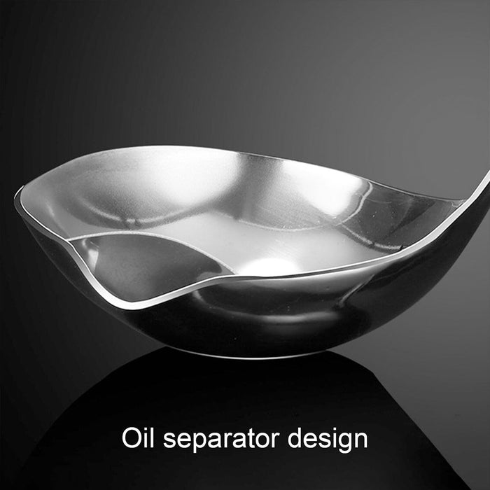 Stainless Steel Oil Separator Ladle with 2 Sizes 24cm 29cm