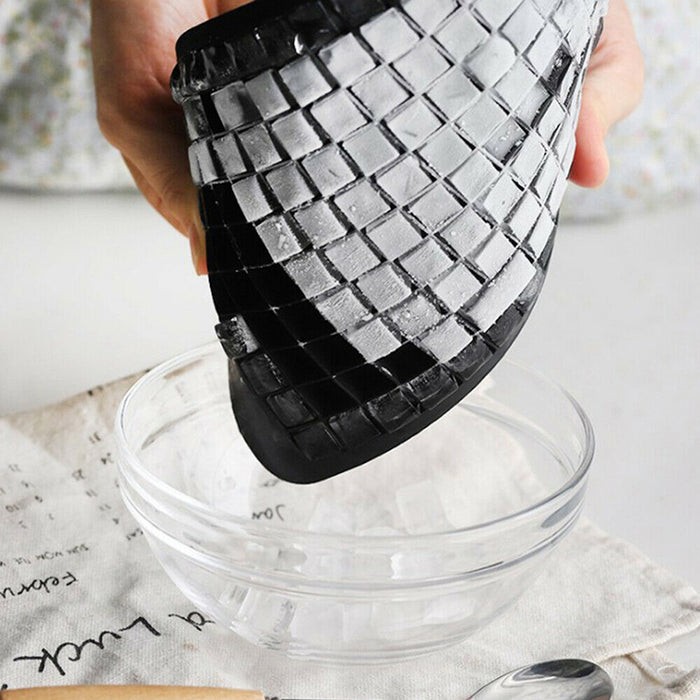 Mini Ice Cube Tray 160-Cube Food-Grade Silicone 24×12×1cm