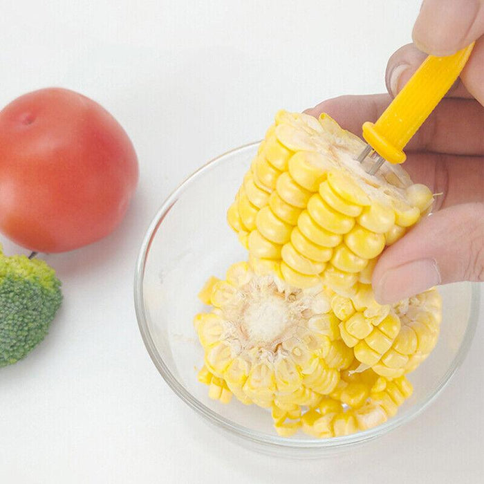 10pcs Corn Cob Holders Skewers Barbecue Fork BBQ Kitchen Accessories