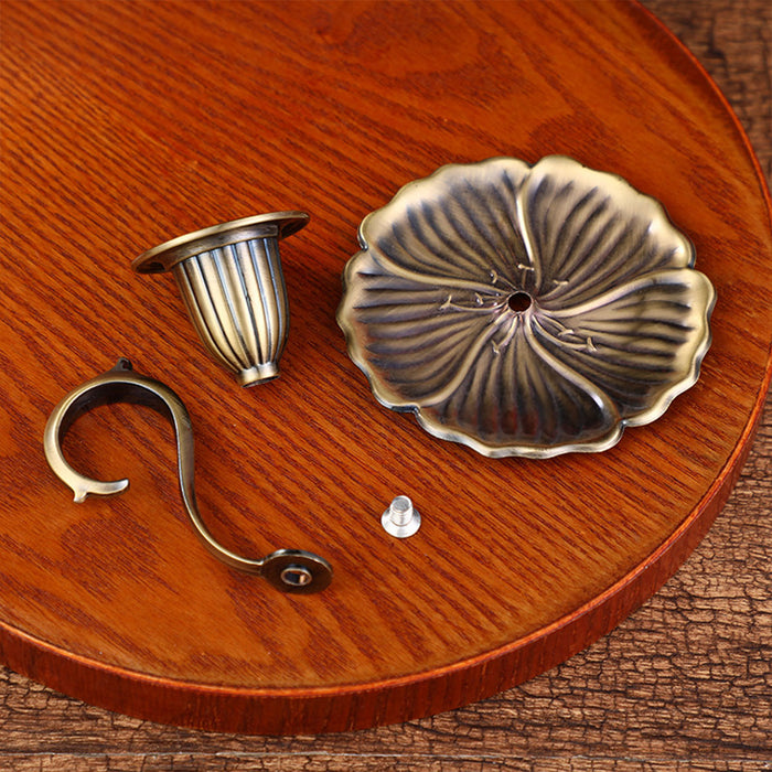 Retro Handheld Candlestick Holder, European Style Candle Stand