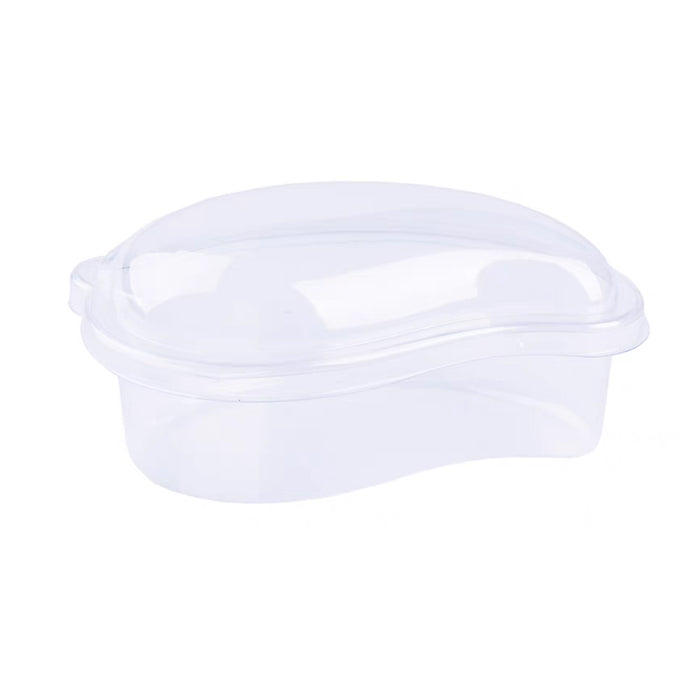 100 Pcs Clear Mango-Shaped Cake Boxes for Mousse Fruit Layered Desserts