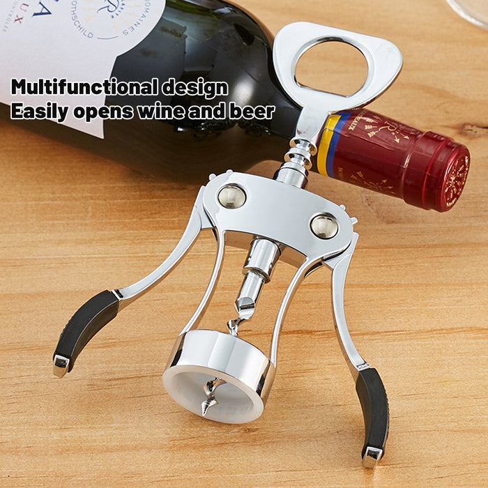 Multi Function Bottle Opener Zinc Alloy Silver for Bar