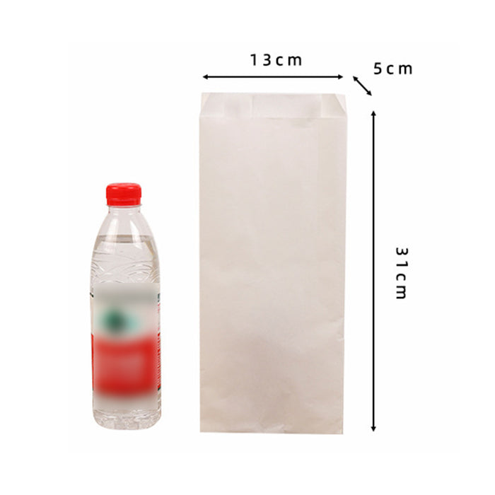 1000 PCS Paper Bag Oil Proof Large Capacity Bakery Bags for Food