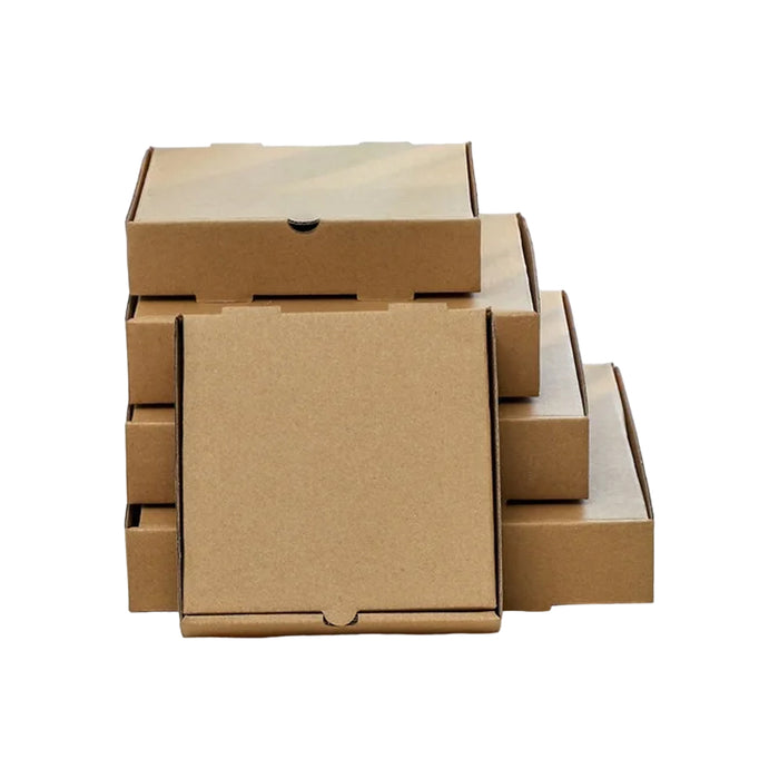25PCS Pizza Boxes – Durable Corrugated Takeaway Packaging