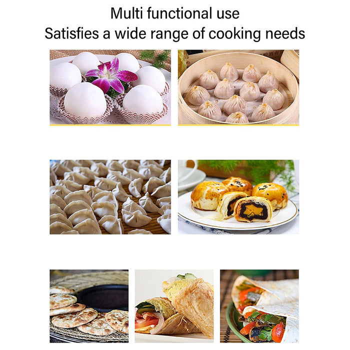 Manual Dumpling Skin Maker Dough Press Machine 16cm 20cm