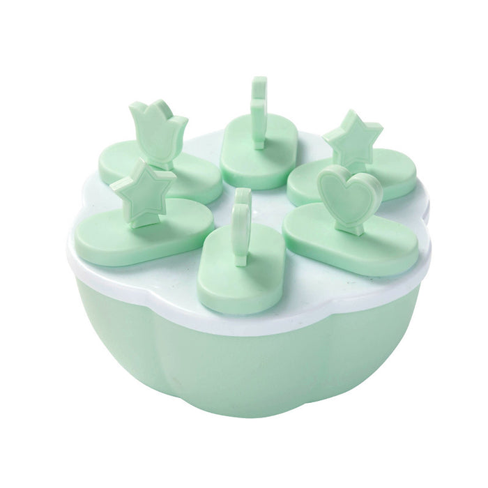 Ice Cream Mold Popsicle Maker Cute Shapes, BPA Free