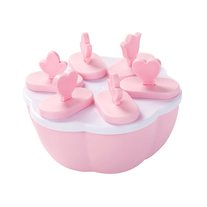 Ice Cream Mold Popsicle Maker Cute Shapes, BPA Free
