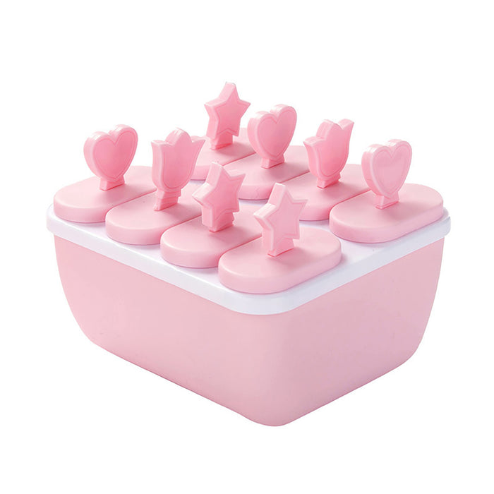 Ice Cream Mold Popsicle Maker Cute Shapes, BPA Free