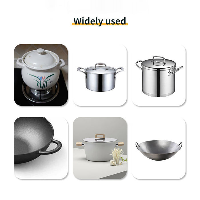 2 Pcs Silicone Pan Handle Covers Heat Resistant