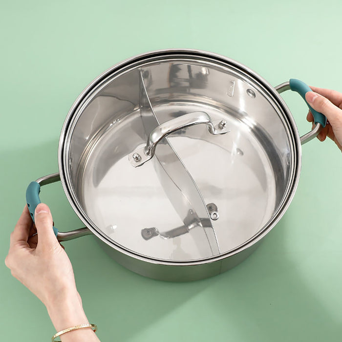 2 Pcs Silicone Pan Handle Covers Heat Resistant