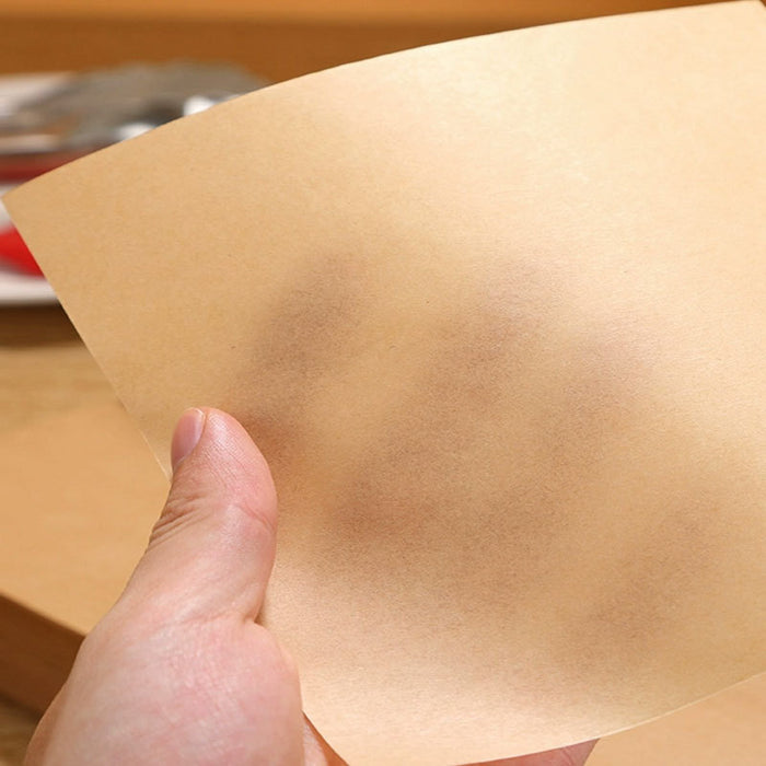 200X Wood Colour BBQ Parchment Deli Sandwich Wrap Paper Oil Paper Recycled Liner