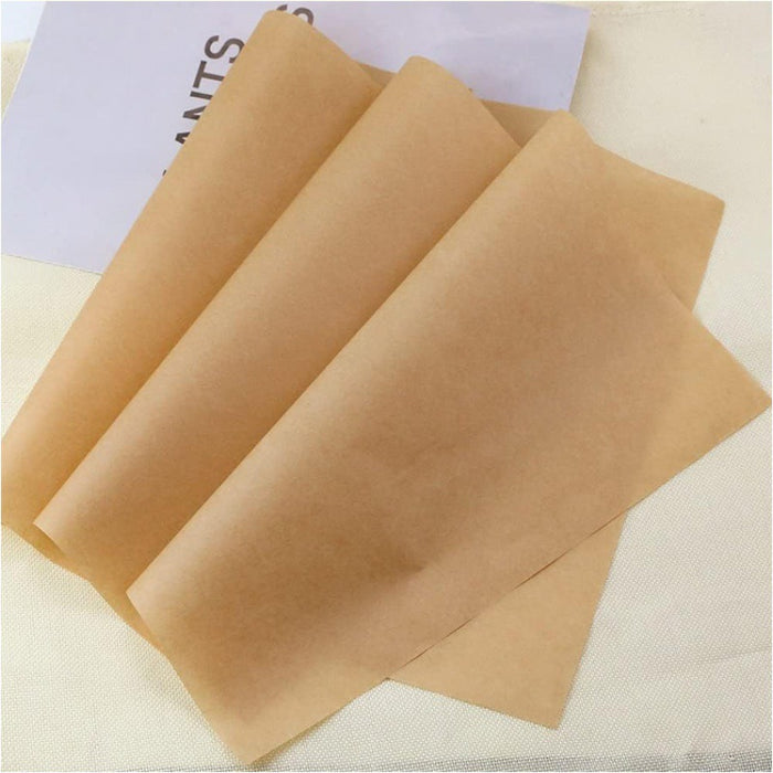200X Wood Colour BBQ Parchment Deli Sandwich Wrap Paper Oil Paper Recycled Liner