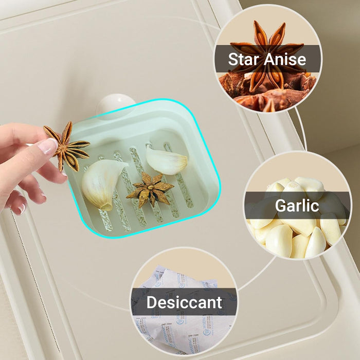 Rice Cereal Dispenser 10KG Transparent Grain Container