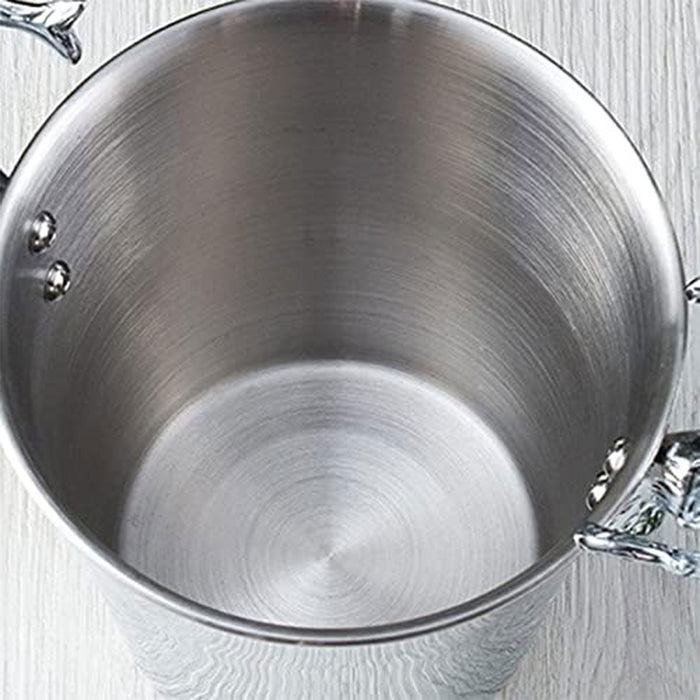 5L Stainless Steel Ice Bucket with Double Insulated Wall