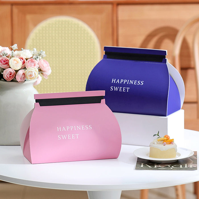 10pcs Pastry Packaging Boxes - Elegant Cake and Dessert Boxes
