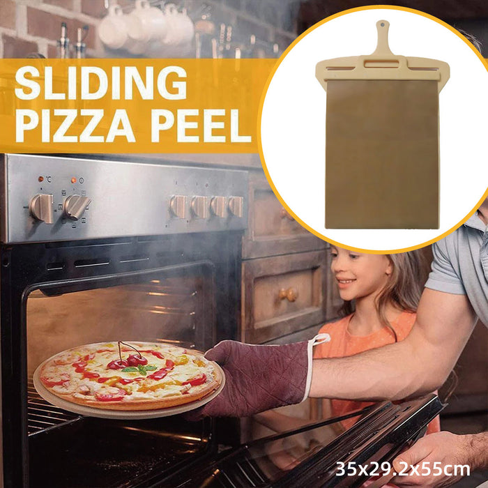 Pizza Peel Sliding Transfer Paddle Food-Grade PP Fiberglass 58 x 30 cm