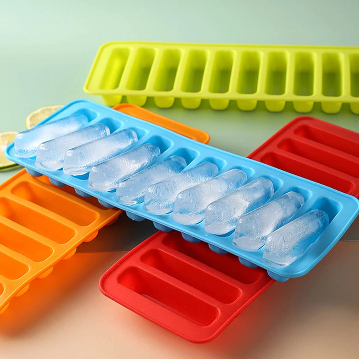 4PCS Silicone Finger Shaped Baking And Ice Mould Trays