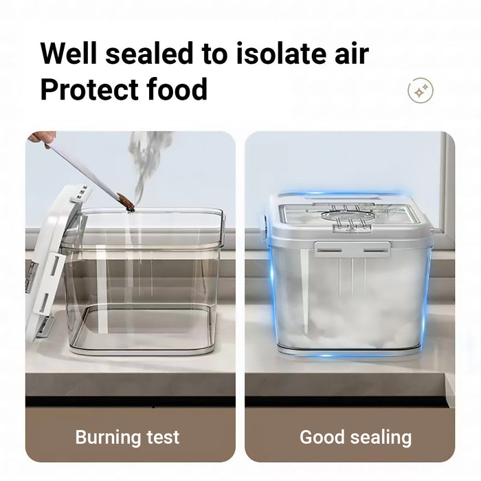 2.5kg 5kg Rice Storage Container with Magnetic Lid