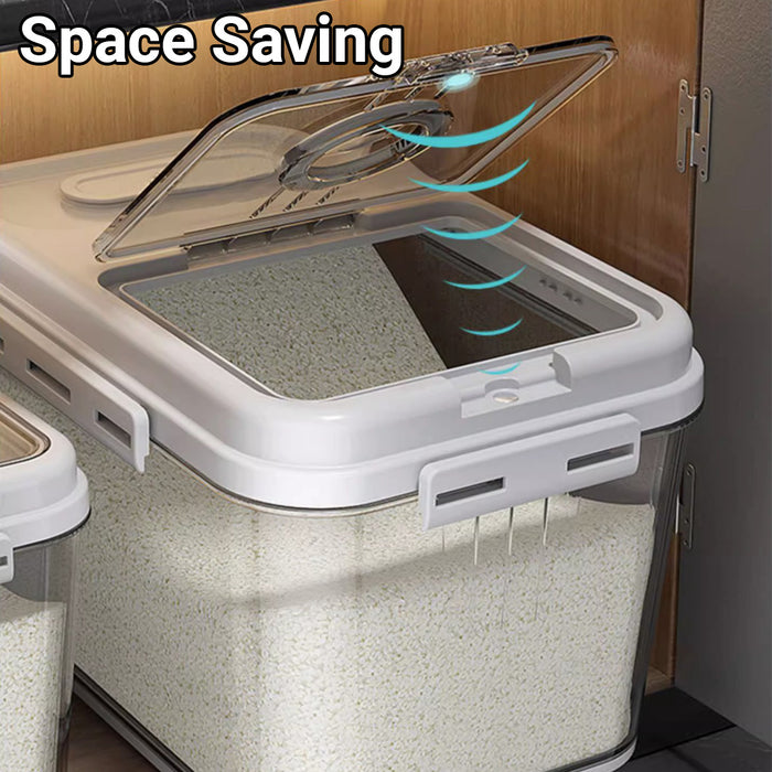2.5kg 5kg Rice Storage Container with Magnetic Lid
