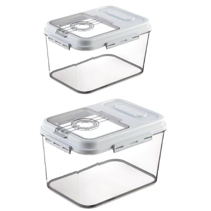 2.5kg 5kg Rice Storage Container with Magnetic Lid