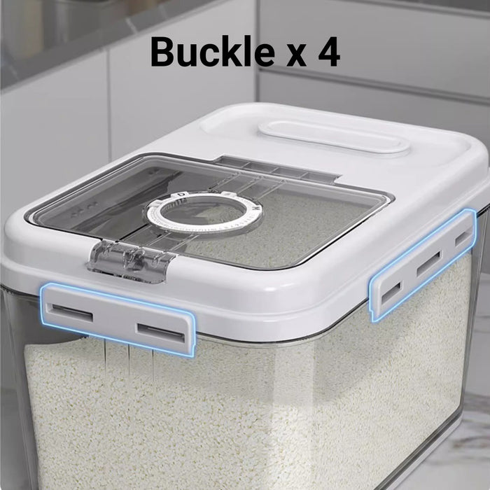 2.5kg 5kg Rice Storage Container with Magnetic Lid