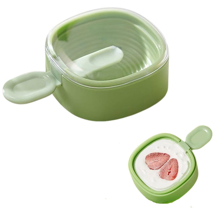 Silicone Ice Cream Popsicle Mould with Detachable Handle