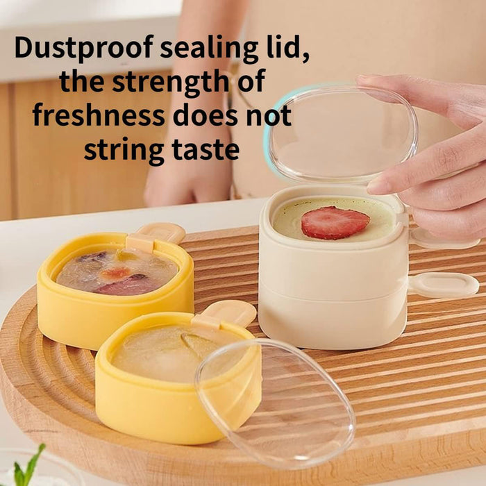 Silicone Ice Cream Popsicle Mould with Detachable Handle