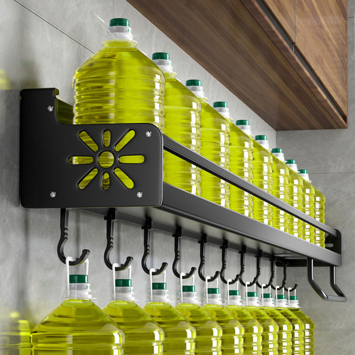 Perforation Free Kitchen Storage Rack Wall Mounted