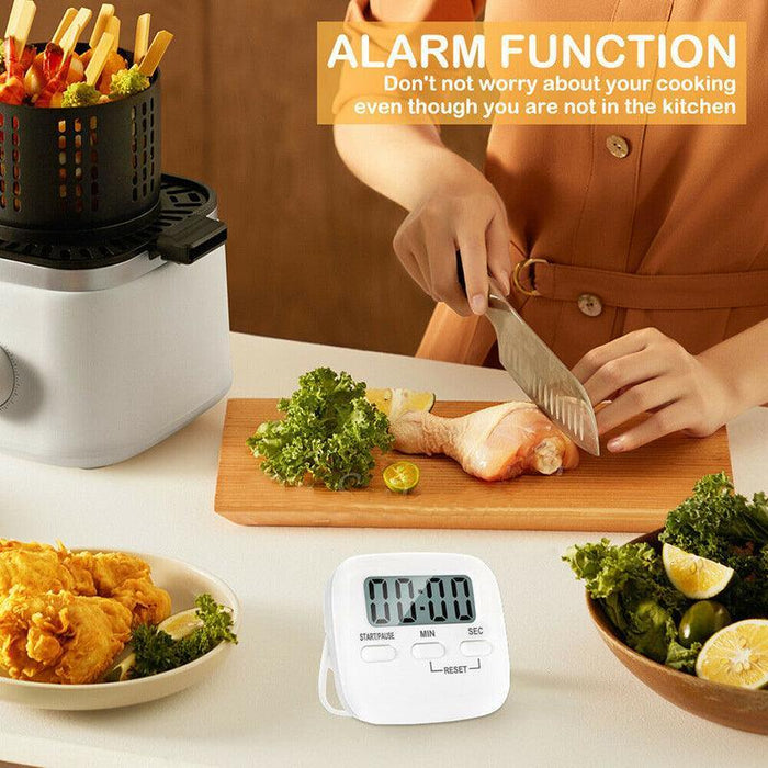 Digital Kitchen Timer, Magnetic with Foldable Stand ABS