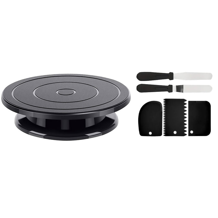 6 Pcs Cake Turntable Set 10.8in with Steel Ball Bearings