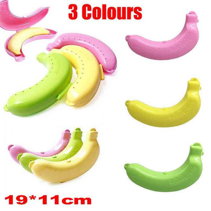 Travel Banana Case Protective Fruit Storage Container