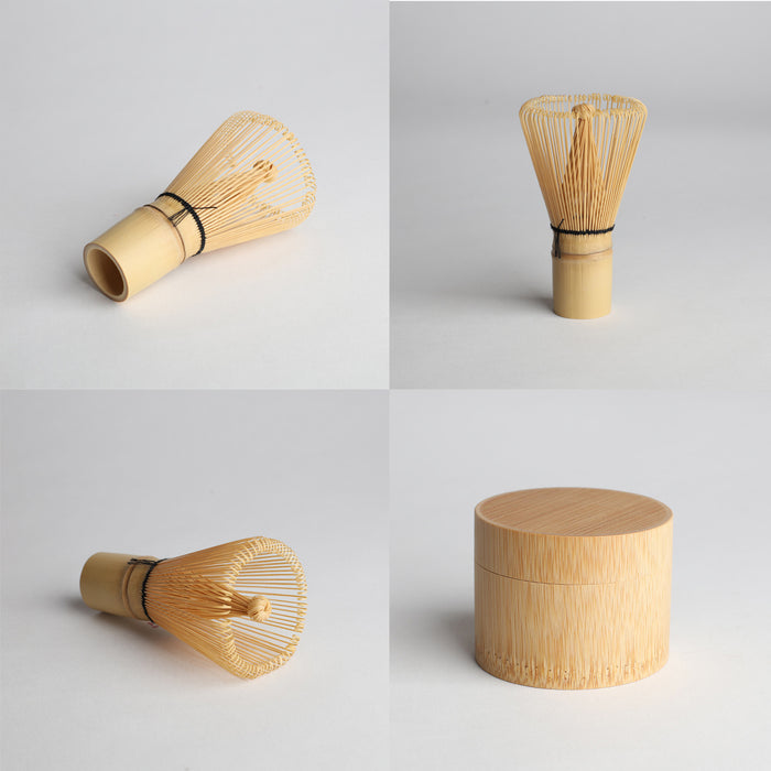 Bamboo Tea Whisk for Matcha Handcrafted with 65 80 96 Roots