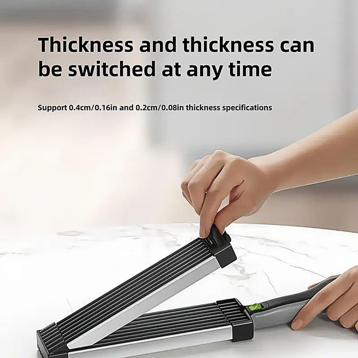Meat Slicer Cutter with Adjustable Thickness ABS Steel