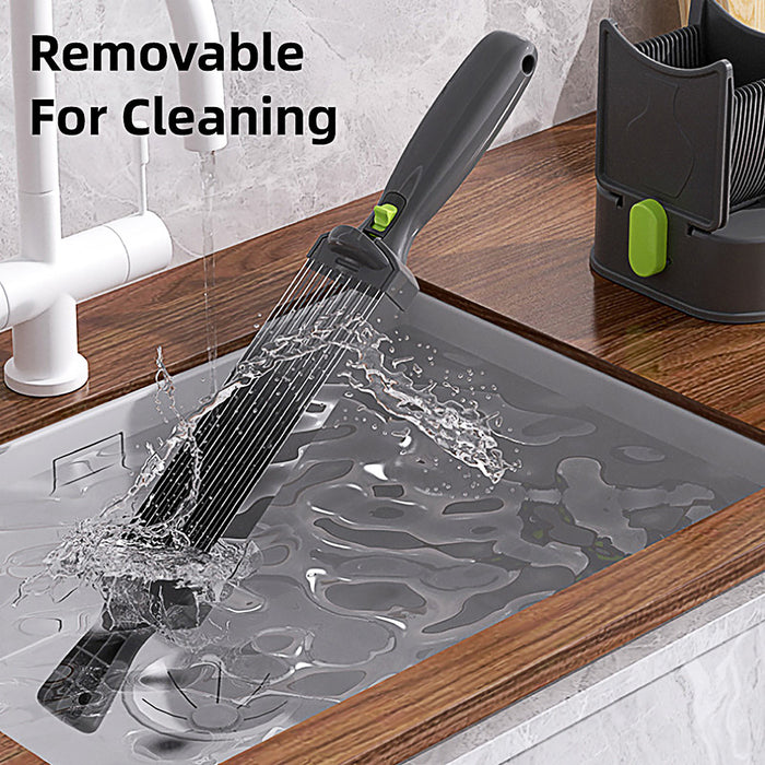 Meat Slicer Cutter with Adjustable Thickness ABS Steel
